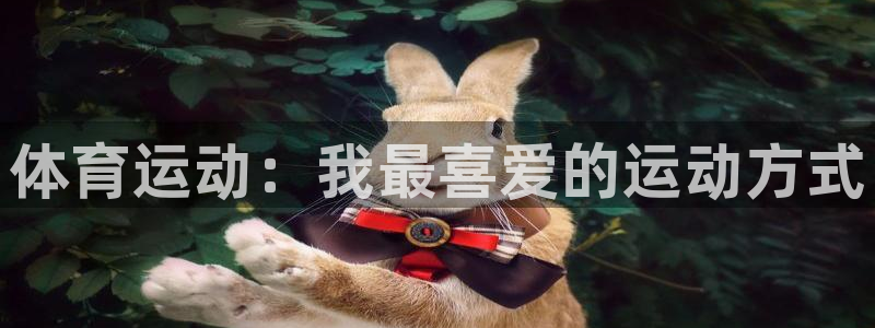凯发官方正版app娱乐40996：体育运动：我最喜爱